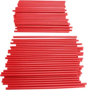 EMGO - SPOKE COVERS RED 80PK - 02110137