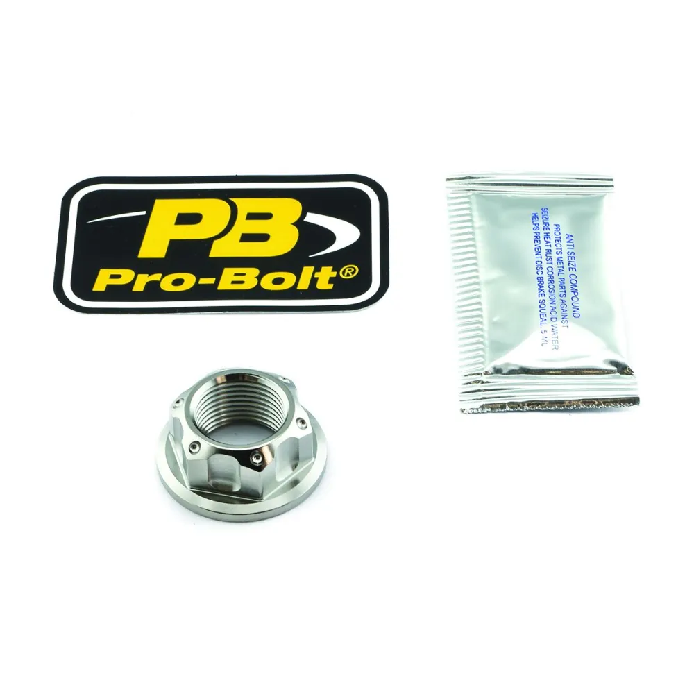 PRO BOLT - NUT SWINGARM AXLE 20X1.5 TIT - 02141889