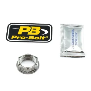 PRO BOLT - NUT FRONT AXLE 25X1.5 TIT - 02141900