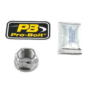 PRO BOLT - NUT FRONT AXLE 24X1 TIT - 02141895