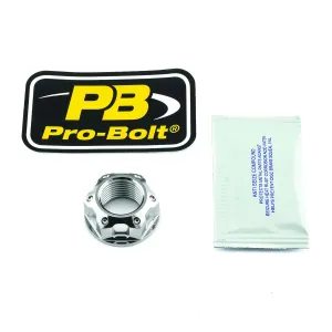 PRO BOLT - NUT SWINGARM AXLE 18X1.5 SS - 02142026