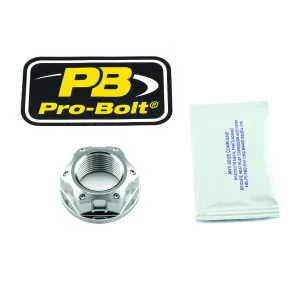 PRO BOLT - NUT SWINGARM AXLE 22X1.5 SS - 02142030