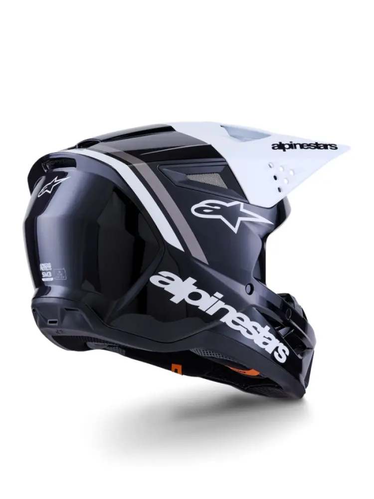 ALPINESTARS(MX) - HELMET SM3 RADIUM BLK/WH/GY XS - 01109153