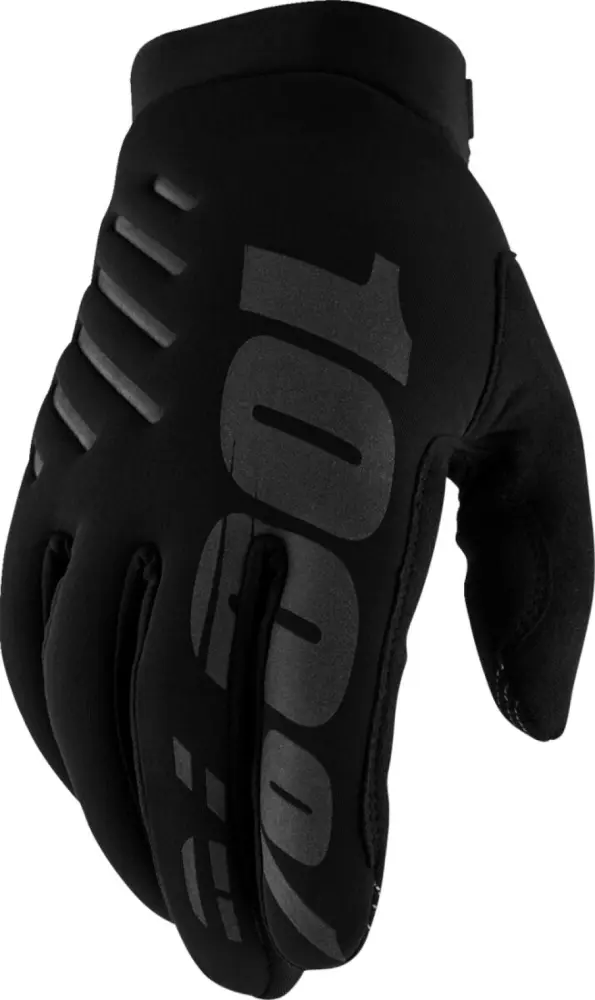 100% - GLOVE WM BRISK BK/GY S - 33305730