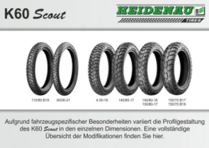HEIDENAU - K60SCOUT120/70B19 60T TL - 03160274