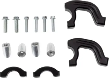 MOOSE OFFROAD HARD-PARTS - DEBRIS DEFLECTOR BLACK EVO 2 - 06352597