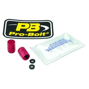 PRO BOLT - CAP VALVE STEM RED - 03610088