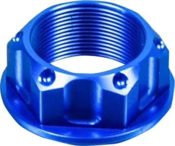 PRO BOLT - NUT TOP YOKE M25X1.00 BLUE - 04100345
