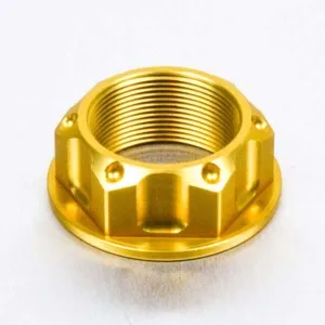 PRO BOLT - NUT TOP YOKE M25X1.00 GOLD - 04100347