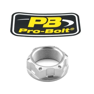 PRO BOLT - NUT TOP YOKE M28X1.00 SILVER - 04100359