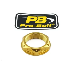 PRO BOLT - NUT TOP YOKE M33X1.00 GOLD - 04100367