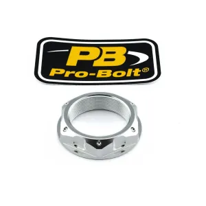PRO BOLT - NUT TOP YOKE M33X1.00 SILVER - 04100369