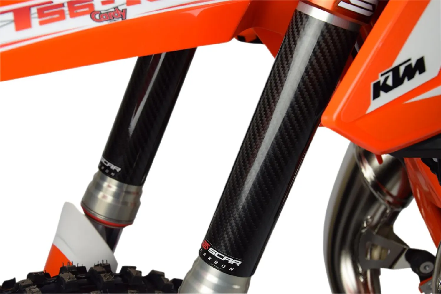 SCAR - CARBON LOWER FORK 220X45 - 04120438