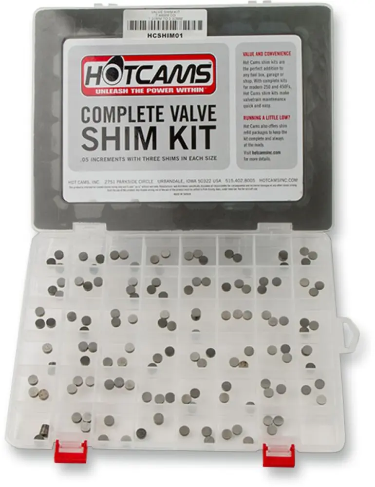 HOT CAMS - CAM SHIM KIT 7.48MM OD - 09250010