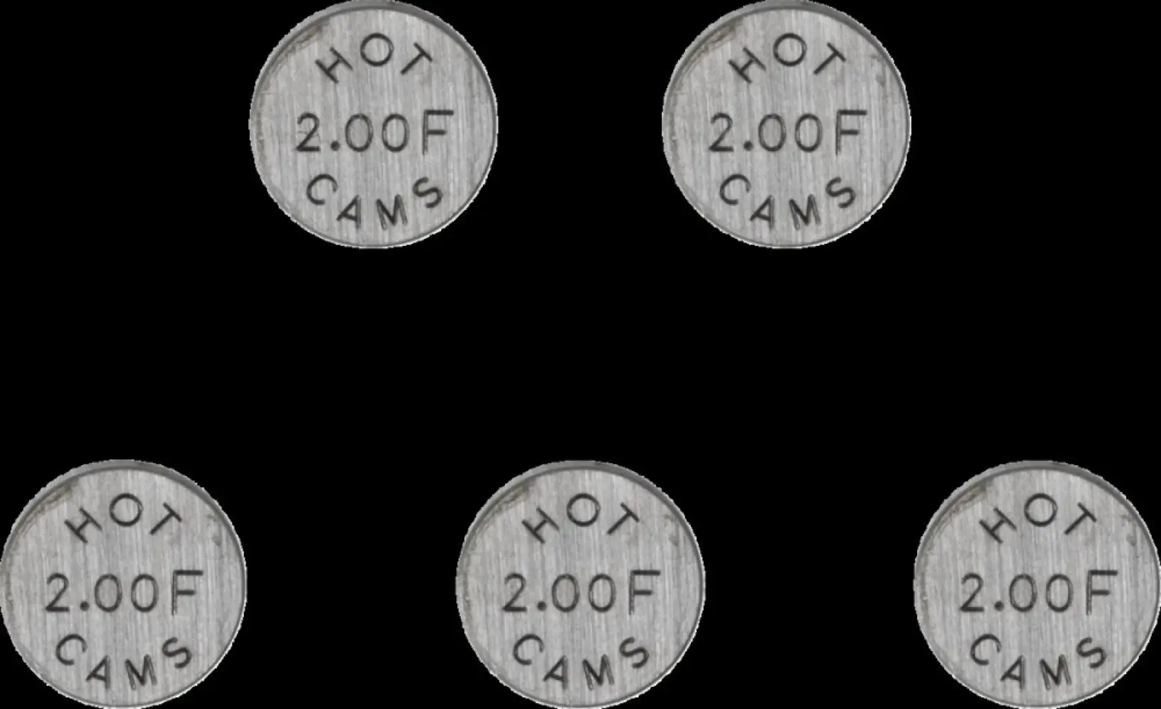 HOT CAMS - VALVE SHIM 5PK 10.0X2.00 - 09261277