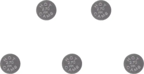 HOT CAMS - VALVE SHIM 5PK 10.0X2.70 - 09261291