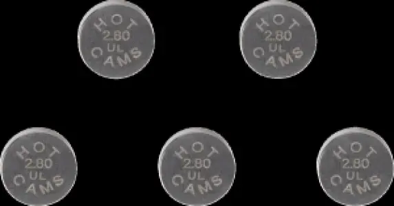 HOT CAMS - VALVE SHIM 5PK 10.0X2.80 - 09261293