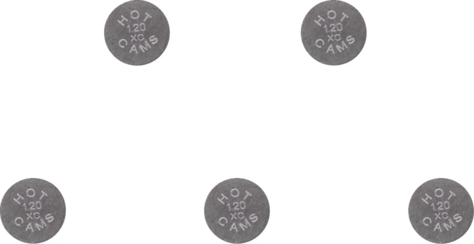 HOT CAMS - VALVE SHIM 5PK 7.48X1.20 - 09261302