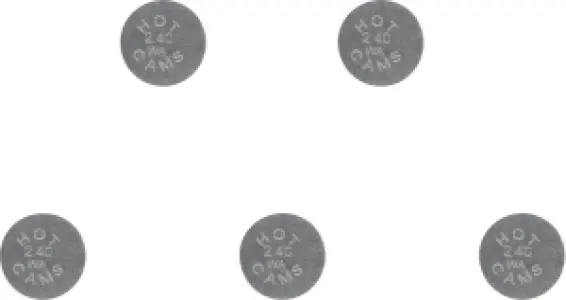 HOT CAMS - VALVE SHIM 5PK 7.48X2.40 - 09261326