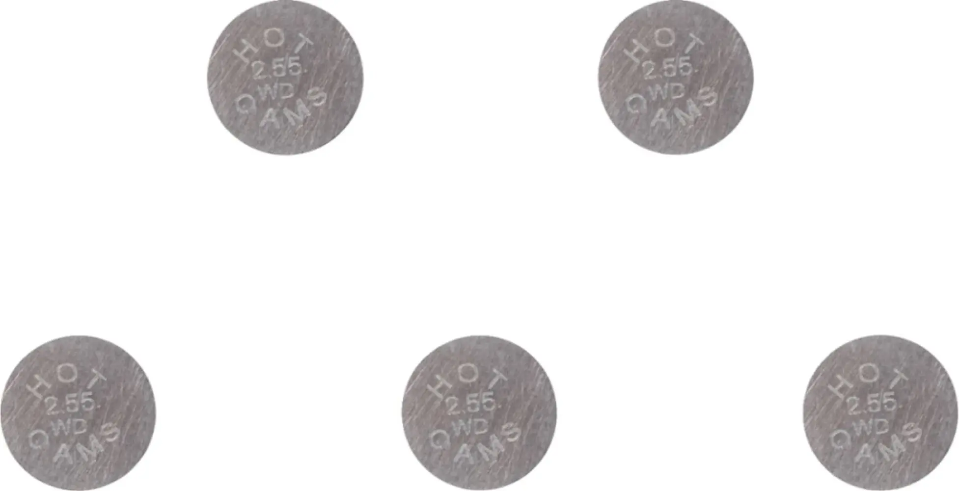 HOT CAMS - VALVE SHIM 5PK 7.48X2.55 - 09261329