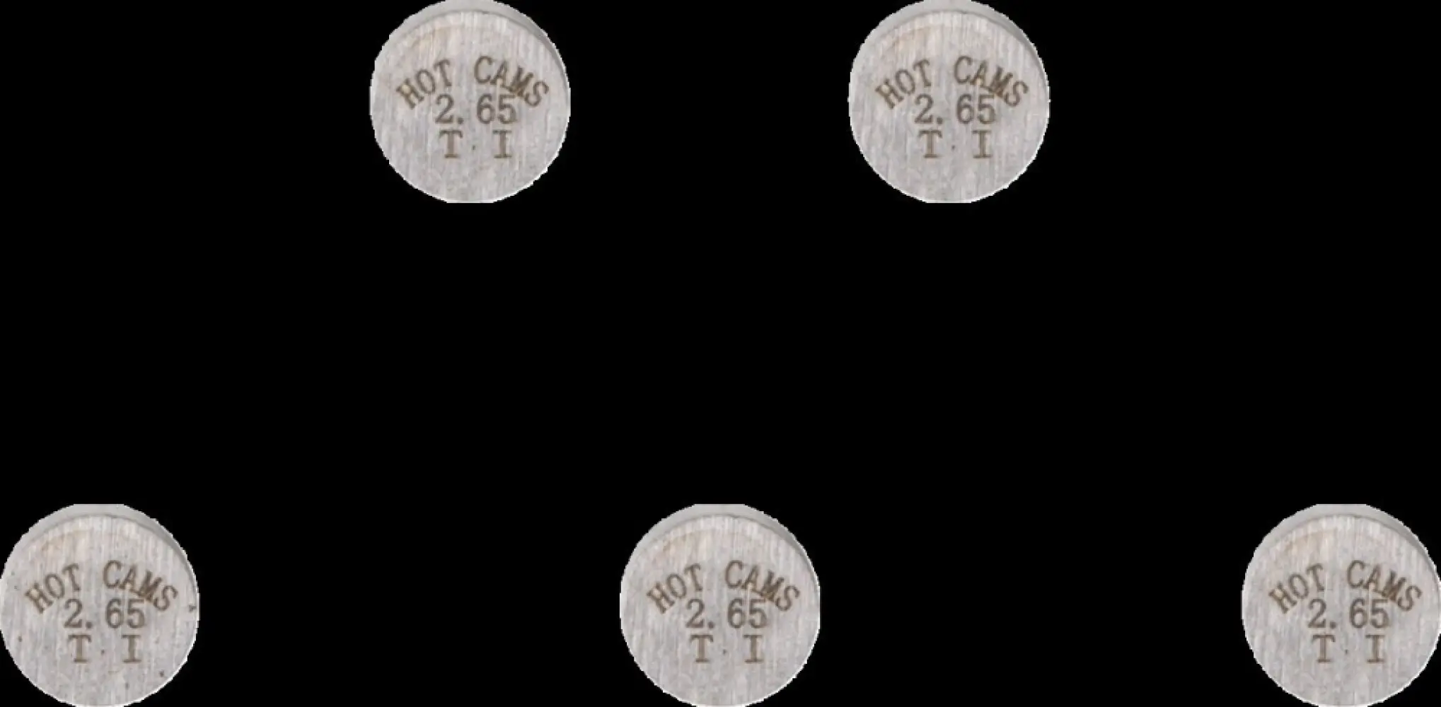 HOT CAMS - VALVE SHIM 5PK 7.48X2.65 - 09261331