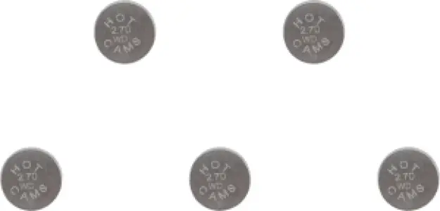 HOT CAMS - VALVE SHIM 5PK 7.48X2.70 - 09261332