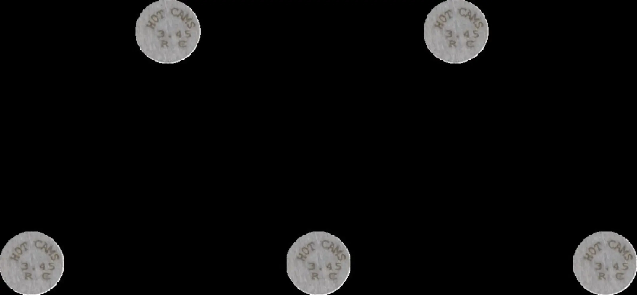 HOT CAMS - VALVE SHIM 5PK 7.48X3.45 - 09261347