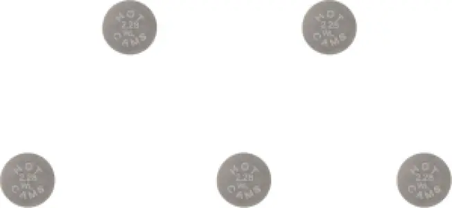 HOT CAMS - VALVE SHIM 5PK 8.90X2.28 - 09261363