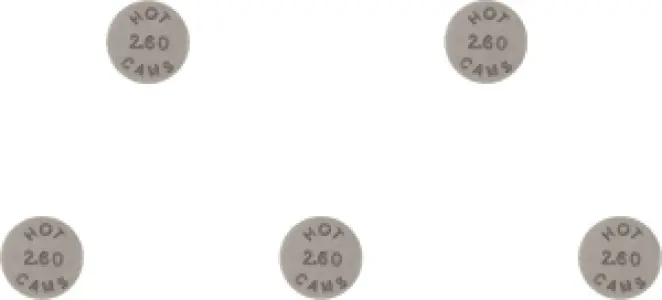 HOT CAMS - VALVE SHIM 5PK 8.90X2.60 - 09261371