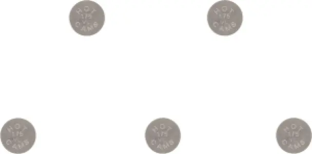 HOT CAMS - VALVE SHIM 5PK 9.48X1.75 - 09261383