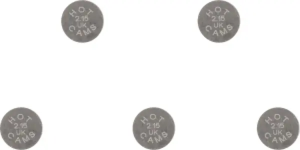 HOT CAMS - VALVE SHIM 5PK 9.48X2.15 - 09261391