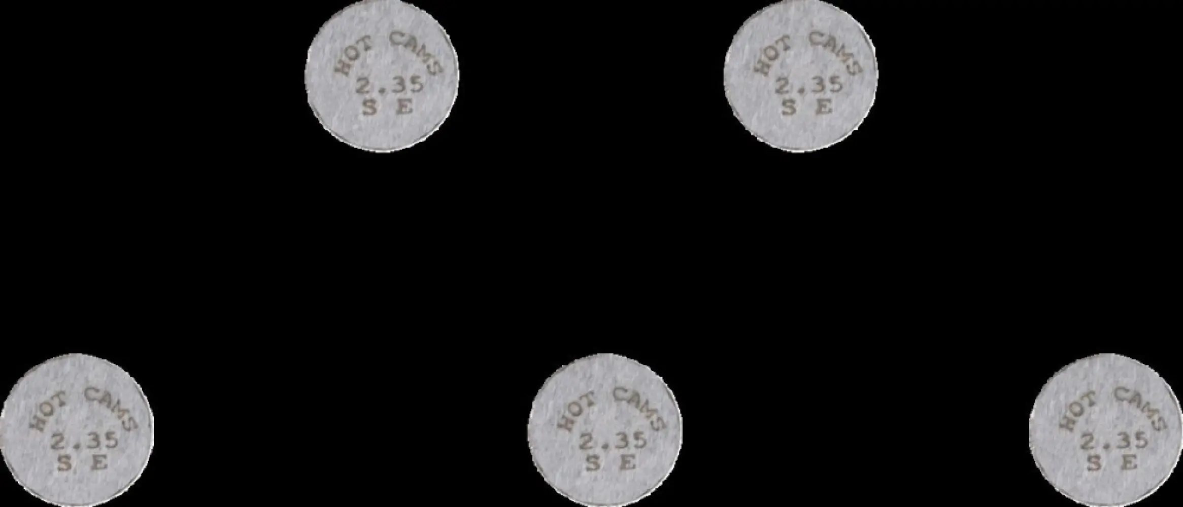 HOT CAMS - VALVE SHIM 5PK 13X2.35 - 09262327