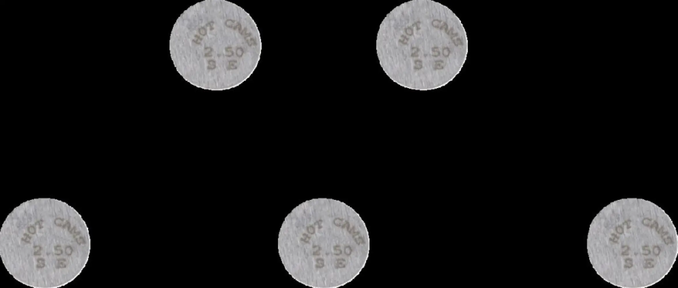 HOT CAMS - VALVE SHIM 5PK 13X2.50 - 09262330