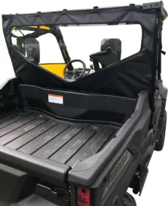 MOOSE OFFROAD FOUR WHEEL - REAR WNDSCRN PIONR1000 BK - 05211515