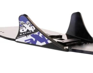 AXP RACING - CENTRAL SKID PLATE YFZ450R BK/ - 05062184