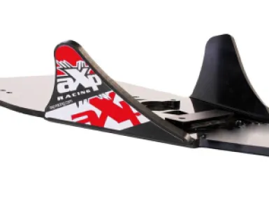 AXP RACING - CENTRAL SKID PLATE YFZ450R BK/ - 05062185