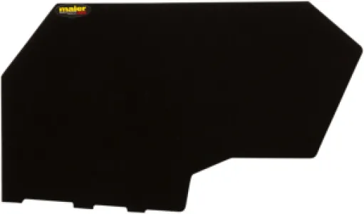 MAIER - NUMBR PLATE FT RZR1000 BK - 05211729