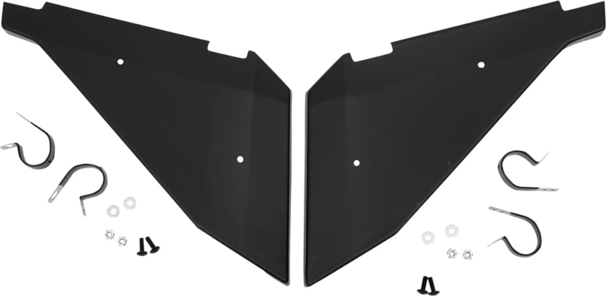 MOOSE OFFROAD HARD-PARTS - SIDE PANELS RZR BLACK MSE - 05211796