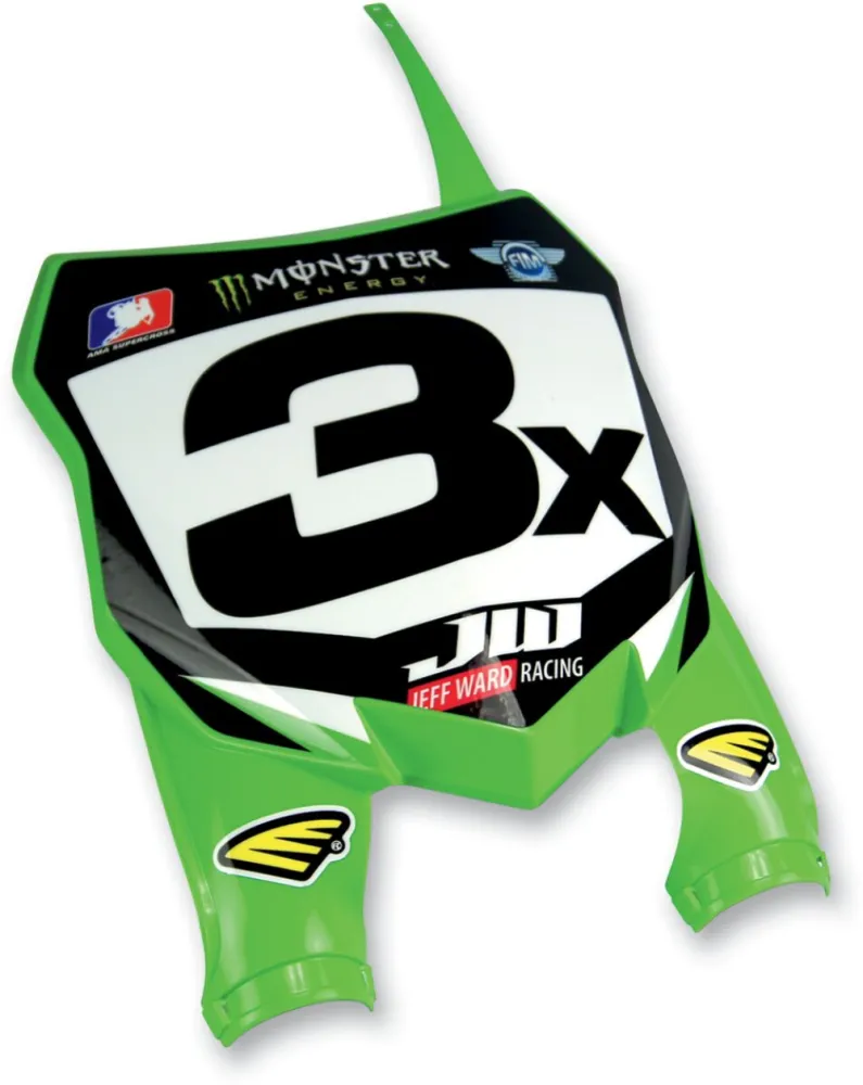 CYCRA - PLATE # STADIUM KXF GN - 05201080