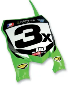 CYCRA - PLATE # STADIUM KXF GN - 05201080