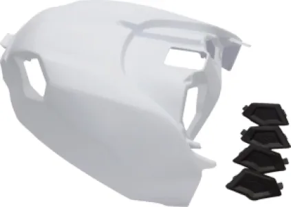 CYCRA - AIR BOX VENTED COVER WHITE YAM - 05204052