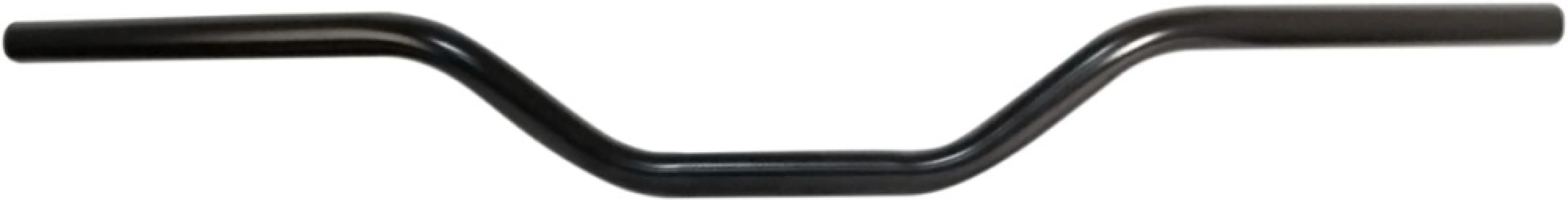 EMGO - HANDLEBAR EURO SATIN BLACK - 06012628