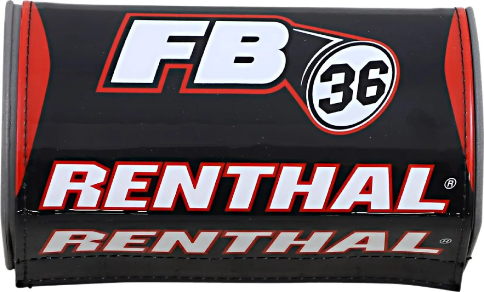 RENTHAL - FATBAR 36 PAD BK/WT/RD - 06015331