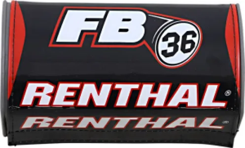 RENTHAL - FATBAR 36 PAD BK/WT/RD - 06015331