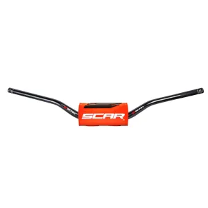 SCAR - HANDLEBAR O2 LOW BK/OR PAD - 06015867