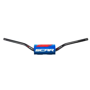 SCAR - HANDLEBAR O2 LOW BK/BL PAD - 06015868