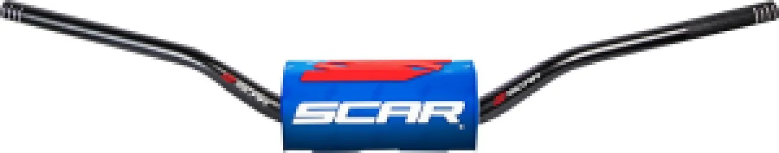 SCAR - HANDLEBAR O2 HI BK/BL PAD - 06015871
