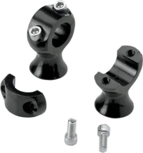 BILTWELL - RISERS SLIMLINE 1.75 BLK - 06020568