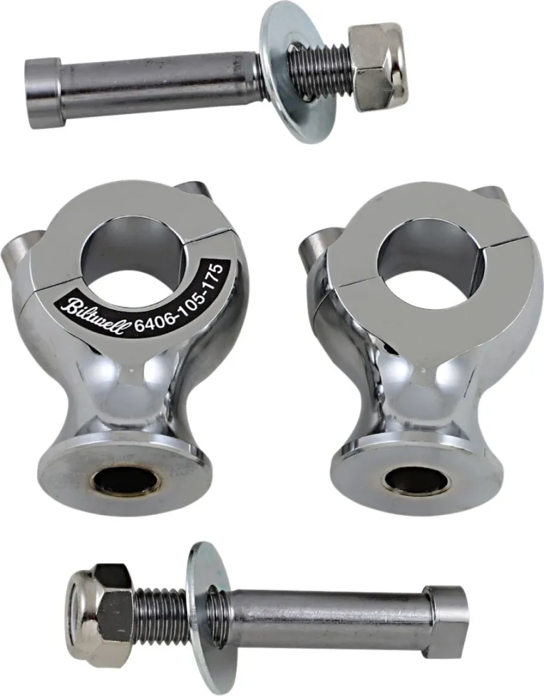 BILTWELL - RISERS SLIMLINE 7/8 CHR - 06021132