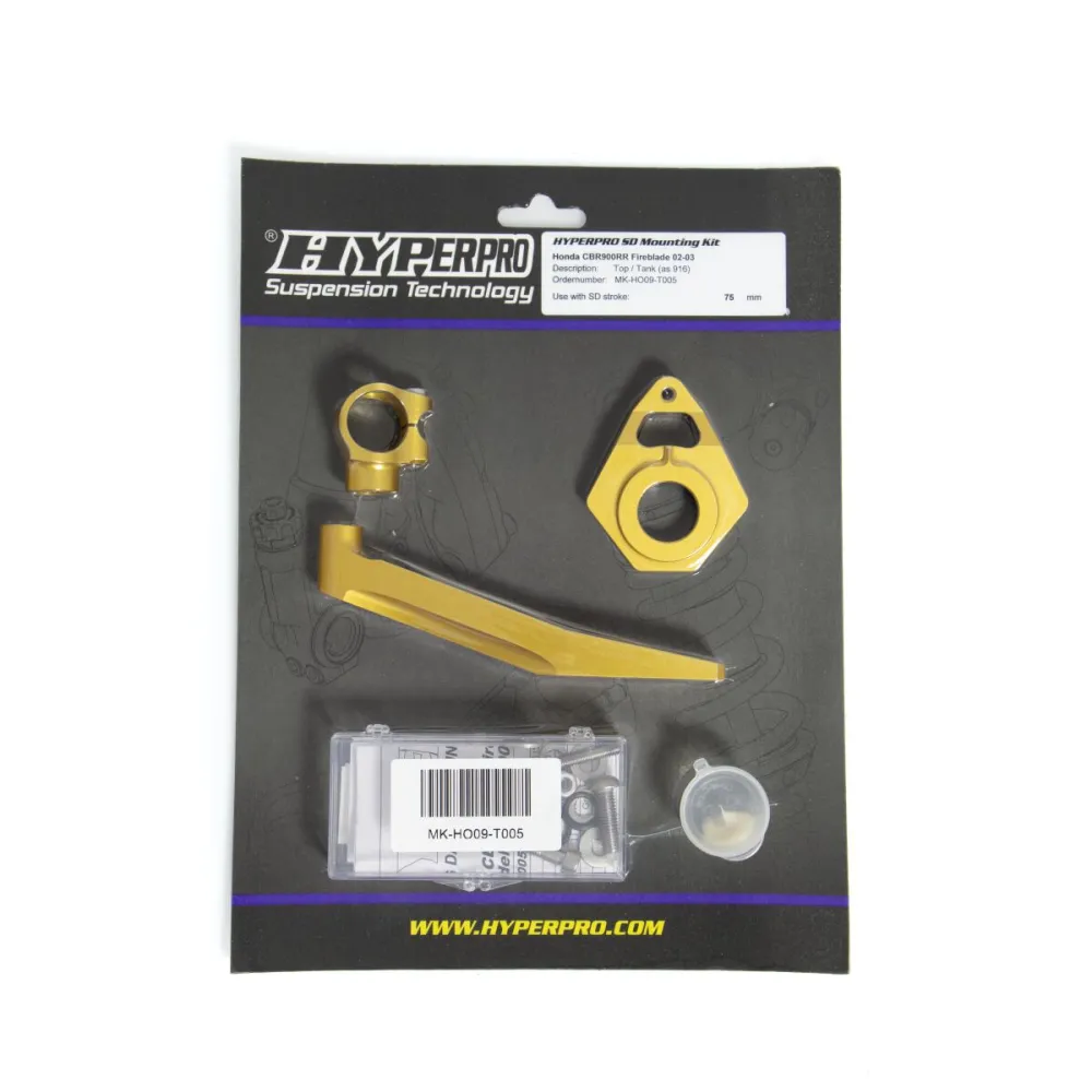 HYPERPRO - SD MOUNT. KIT GOLD HONDA CBR 9 - 06040015